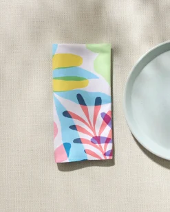GEOMETRY Botanical Burst Dinner Napkin Set