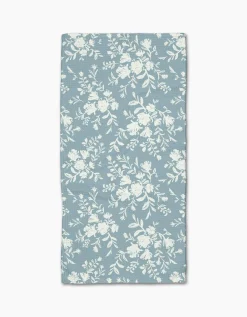 GEOMETRY Botanical Silhouettes Sky Bar Towel