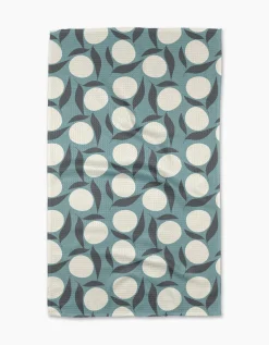 GEOMETRY Bouncing Blooms Tea Towel