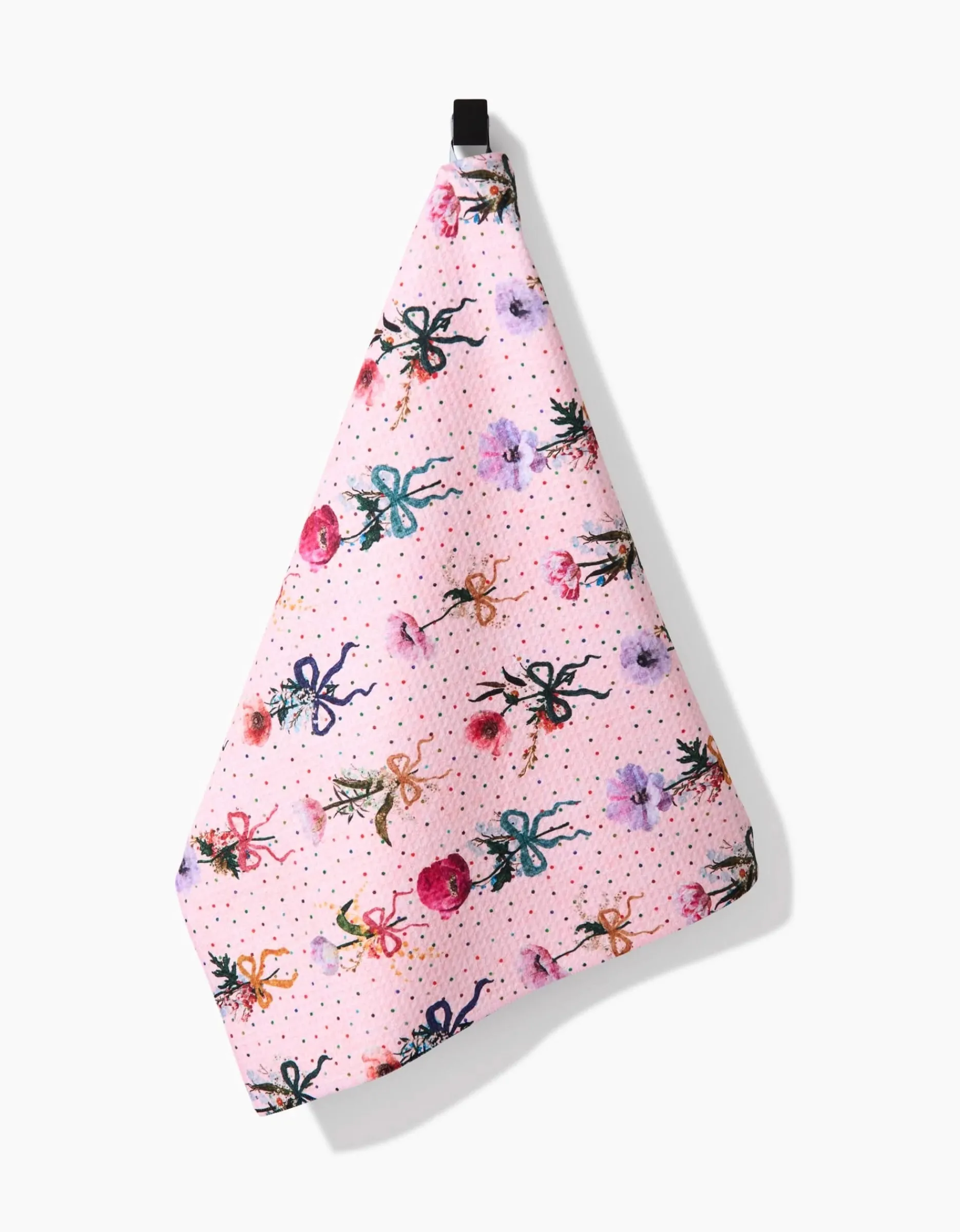 GEOMETRY Bows and Dots Tea Towel
