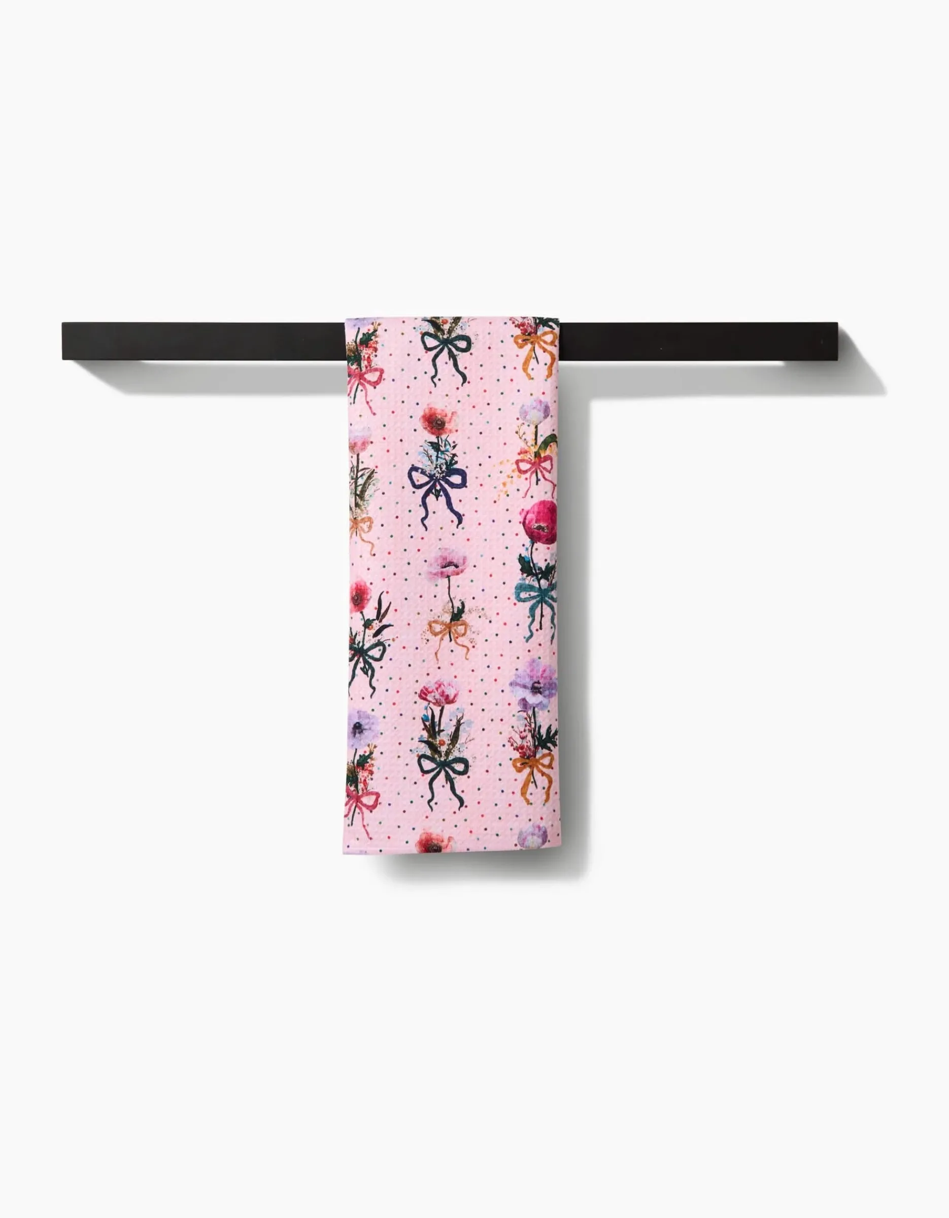 GEOMETRY Bows and Dots Tea Towel
