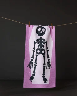 GEOMETRY Bright Bones Bar Towel