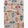 GEOMETRY Bright Spot Tea Towel