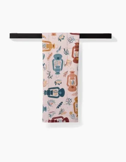 GEOMETRY Bright Spot Tea Towel