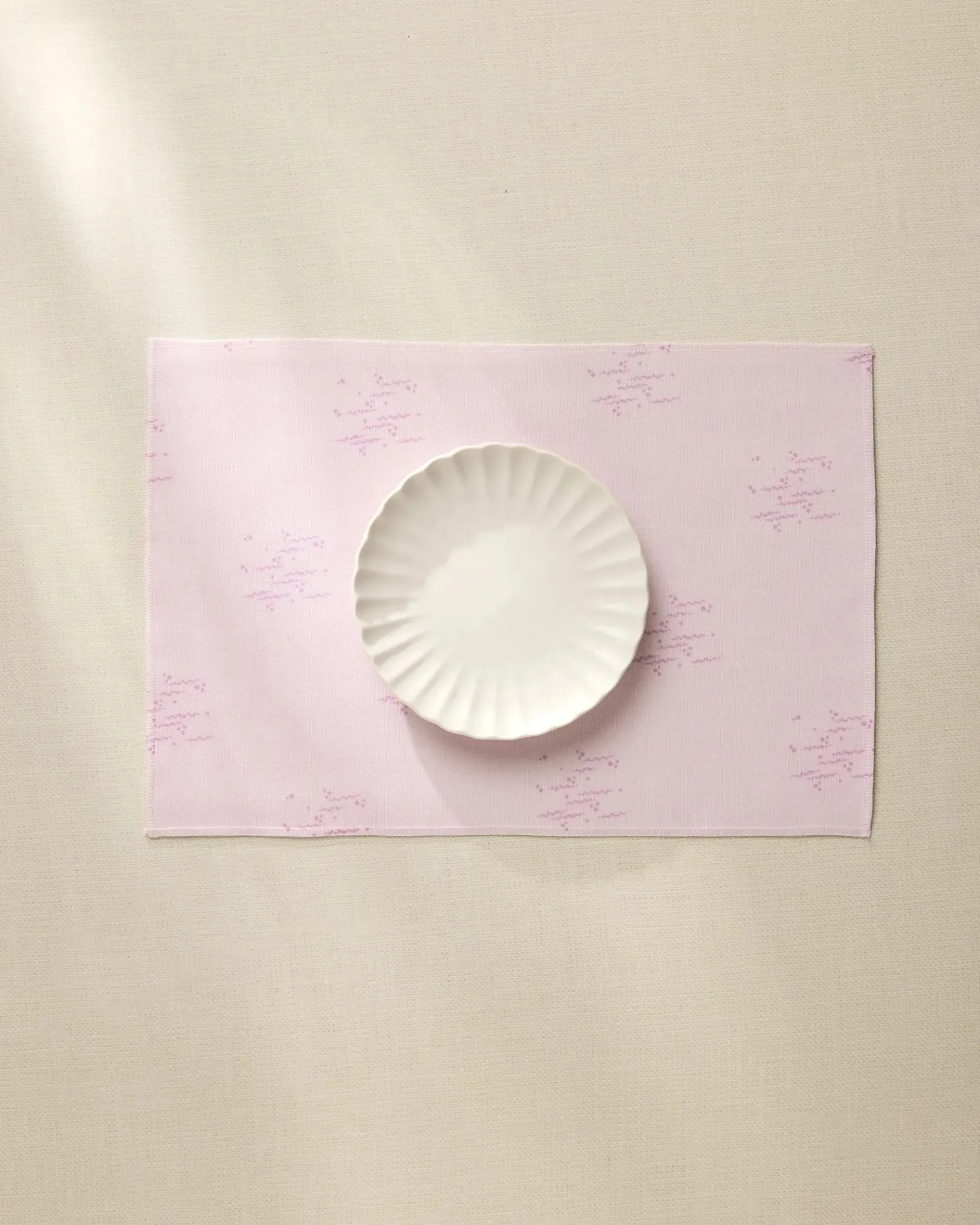 GEOMETRY Bubble Ditzy Dusty Rose Placemat