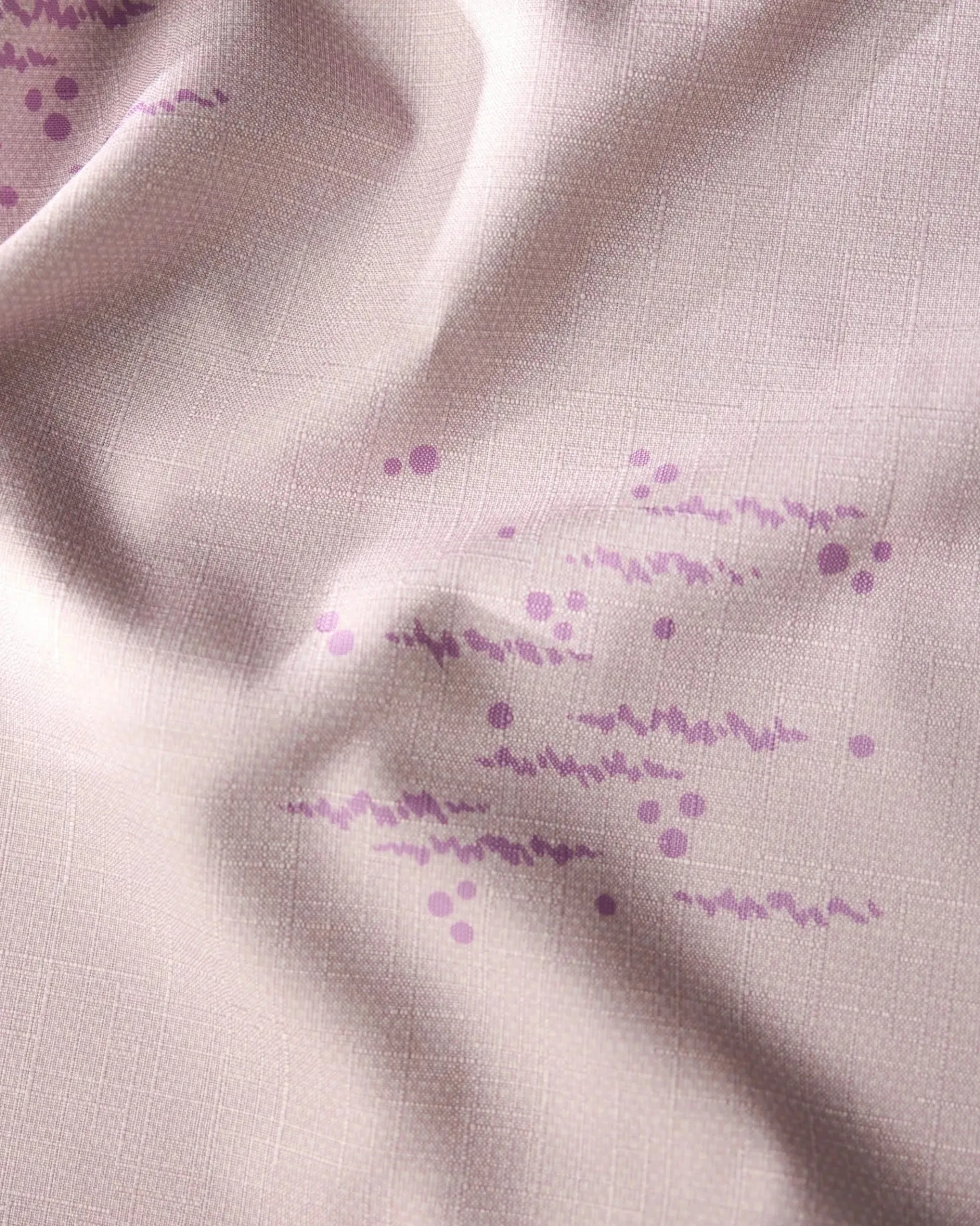 GEOMETRY Bubble Ditzy Dusty Rose Tablecloth