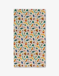 GEOMETRY Bugs Luxe Bath Towel