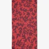 GEOMETRY Burgundy Branches Bar Towel