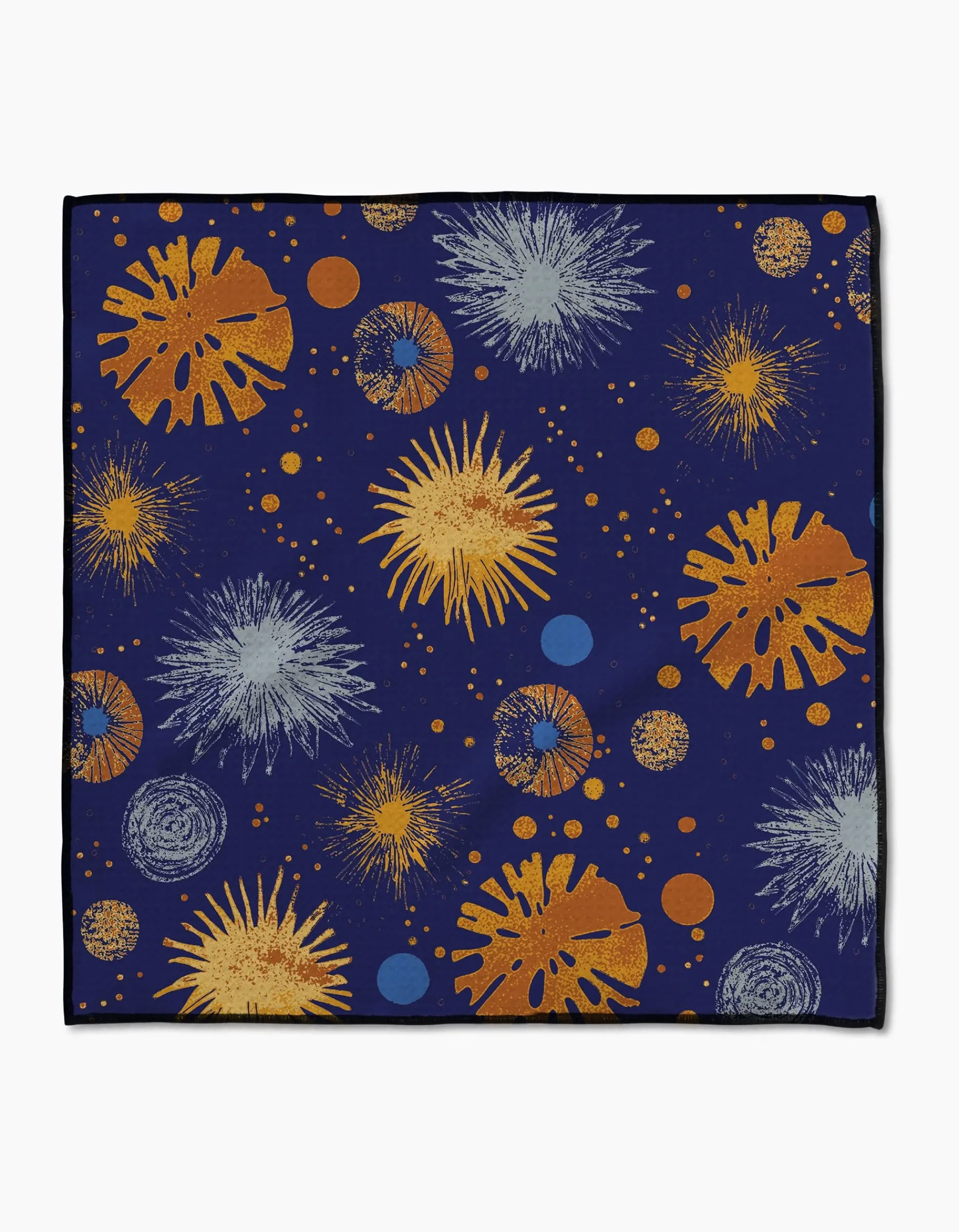 GEOMETRY Bursting Skies Blue Paw Towel