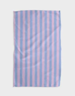 GEOMETRY Cabana Boy - Lilac French Blue Tea Towel