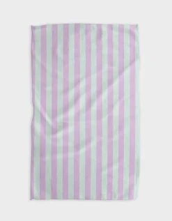 GEOMETRY Cabana Boy - Mint Lilac Tea Towel