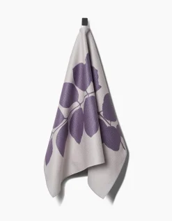 GEOMETRY Carob Tea Towel