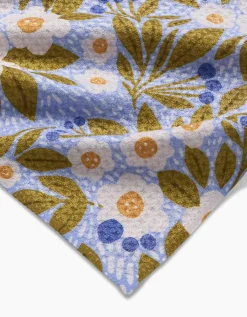 GEOMETRY Chamomile And Blue Bar Towel