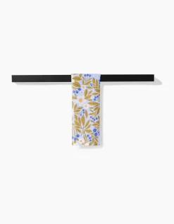 GEOMETRY Chamomile And Blue Bar Towel