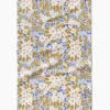 GEOMETRY Chamomile And Blue Tea Towel