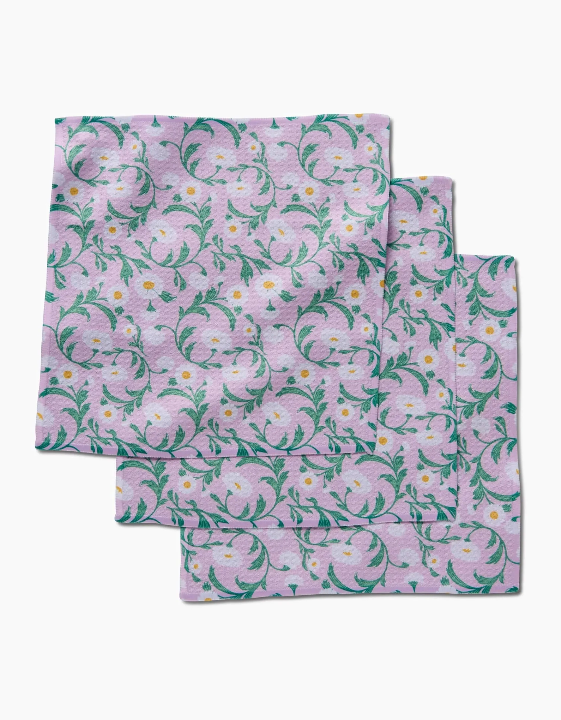 GEOMETRY Chamomille Dishcloth Set