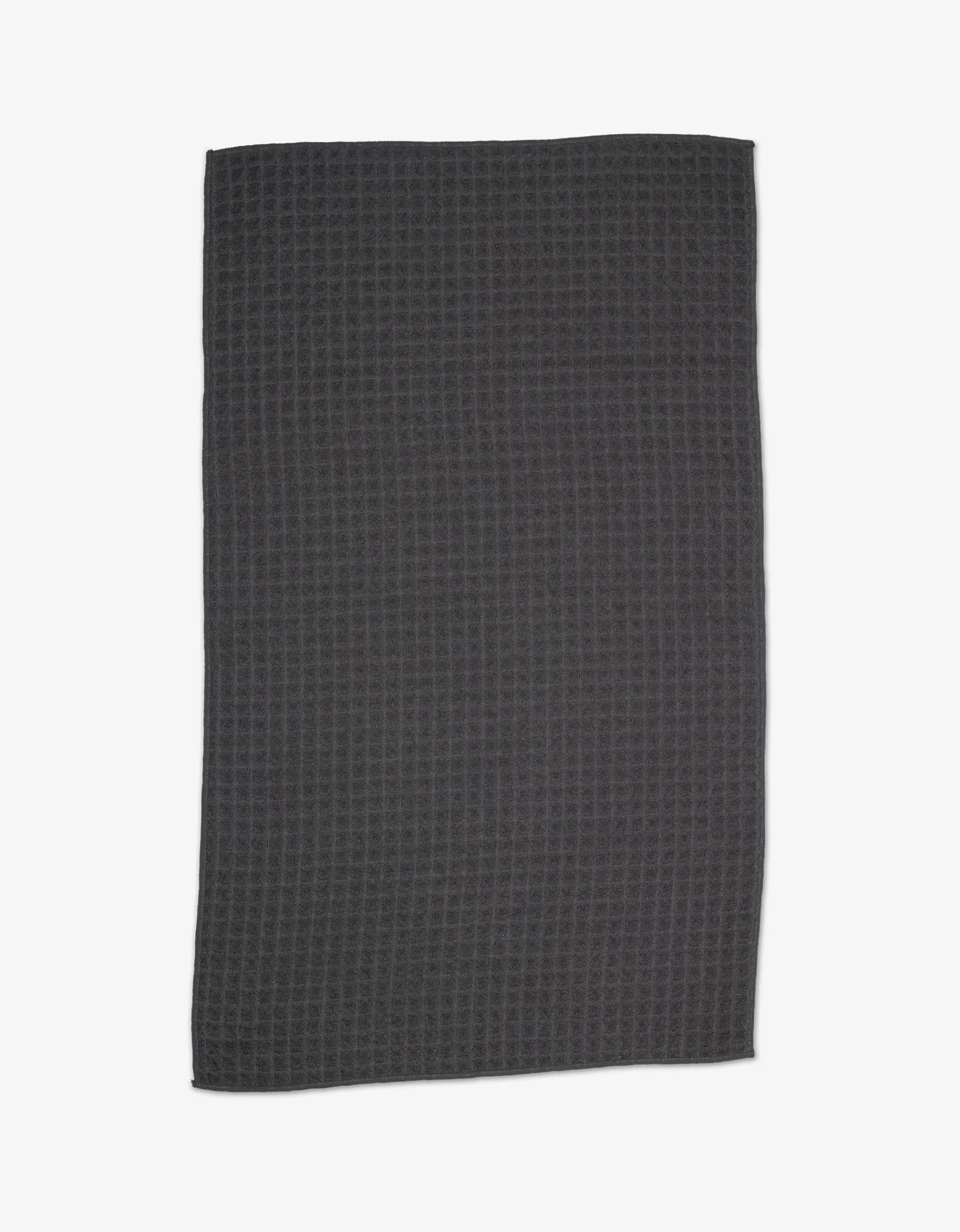 GEOMETRY Charcoal Waffle Hand Towel