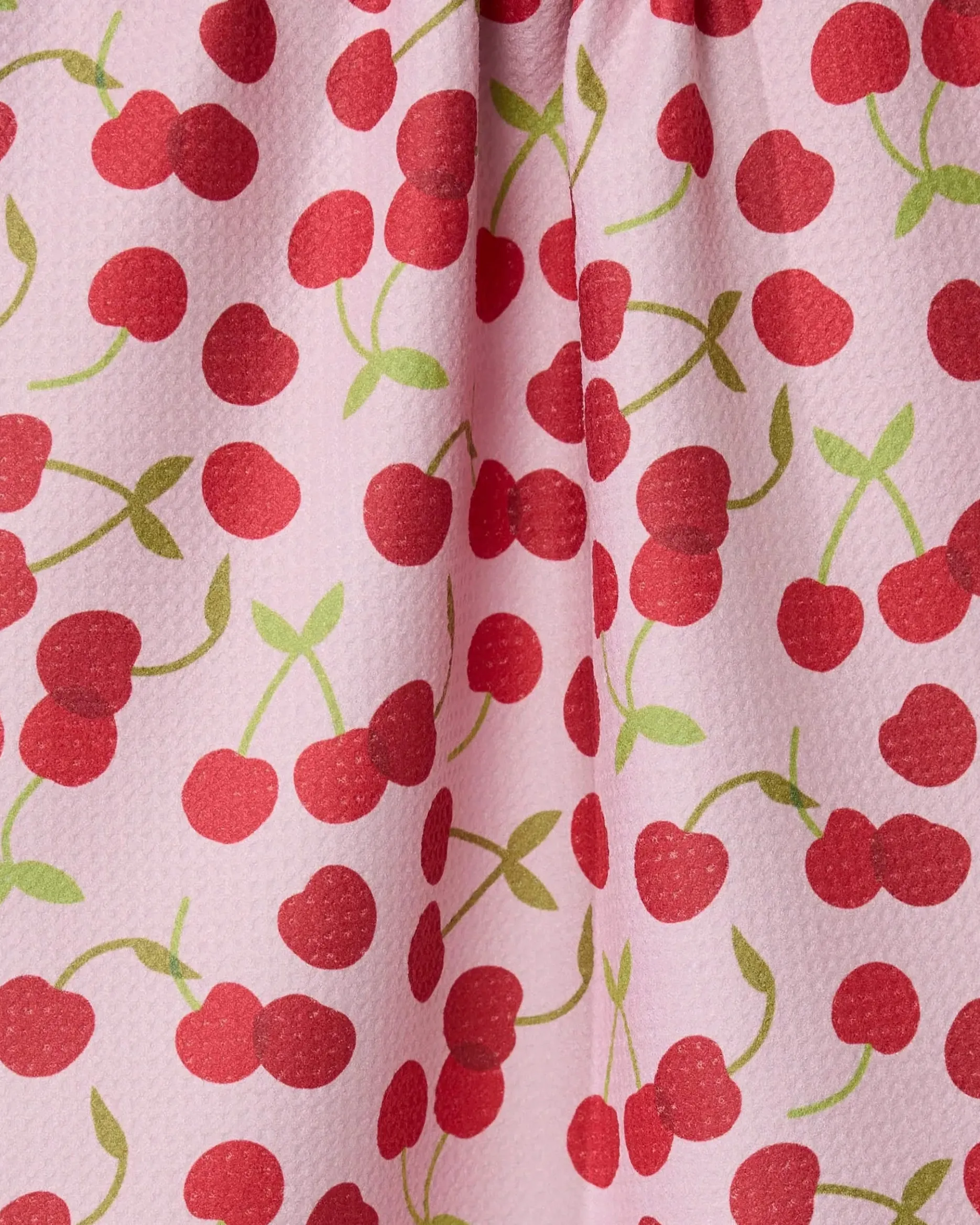 GEOMETRY Cheery Cherries Tea Towel