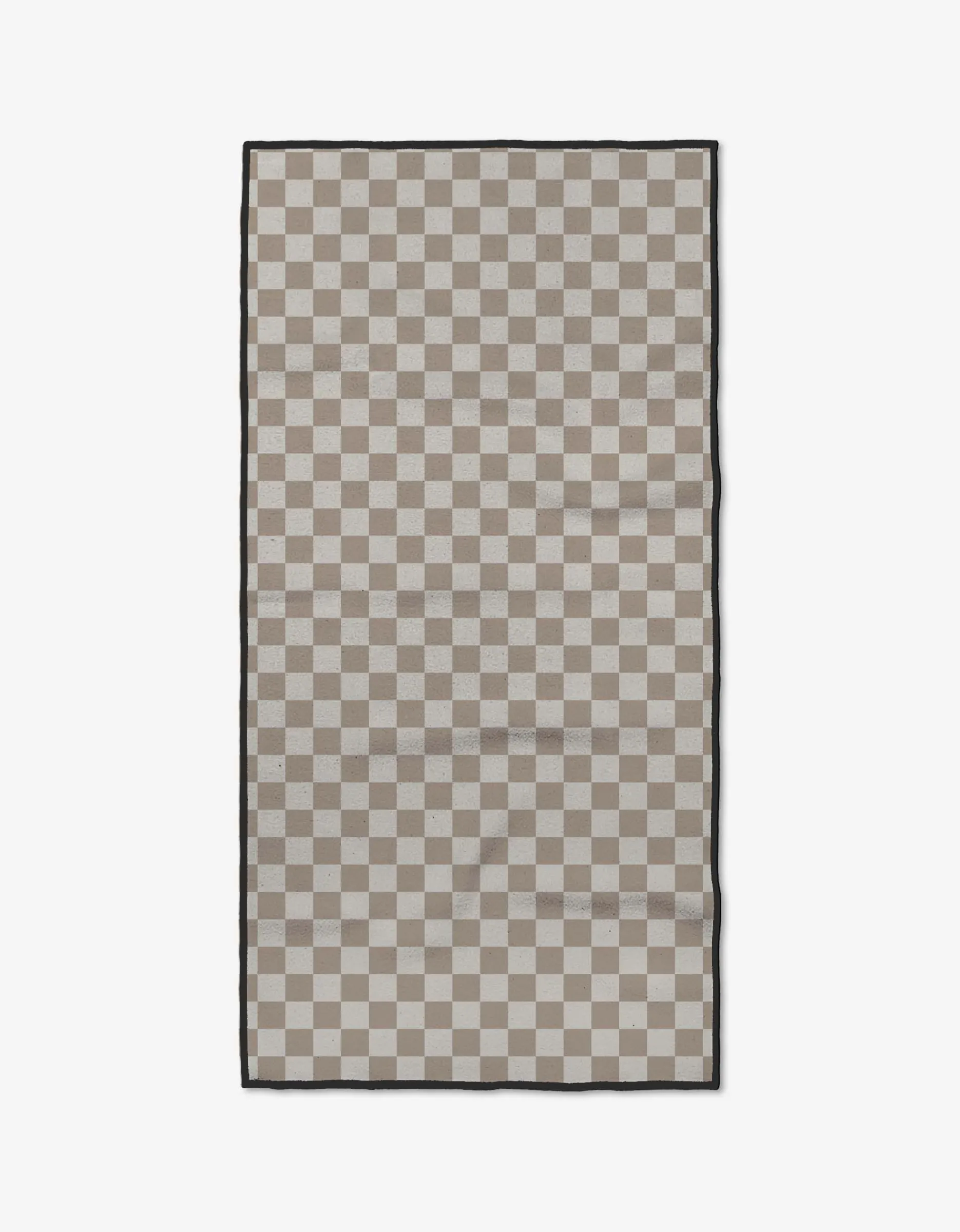 GEOMETRY Chic Checker Fitness Towel