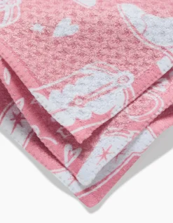 GEOMETRY Chic Lucky Boots Dishcloth Set