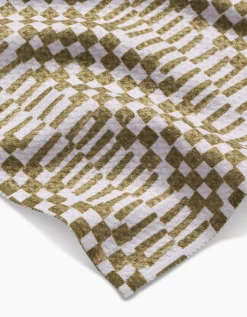 GEOMETRY Chutes Avocado Bar Towel