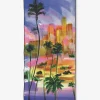 GEOMETRY City of Dreams Beach Towel