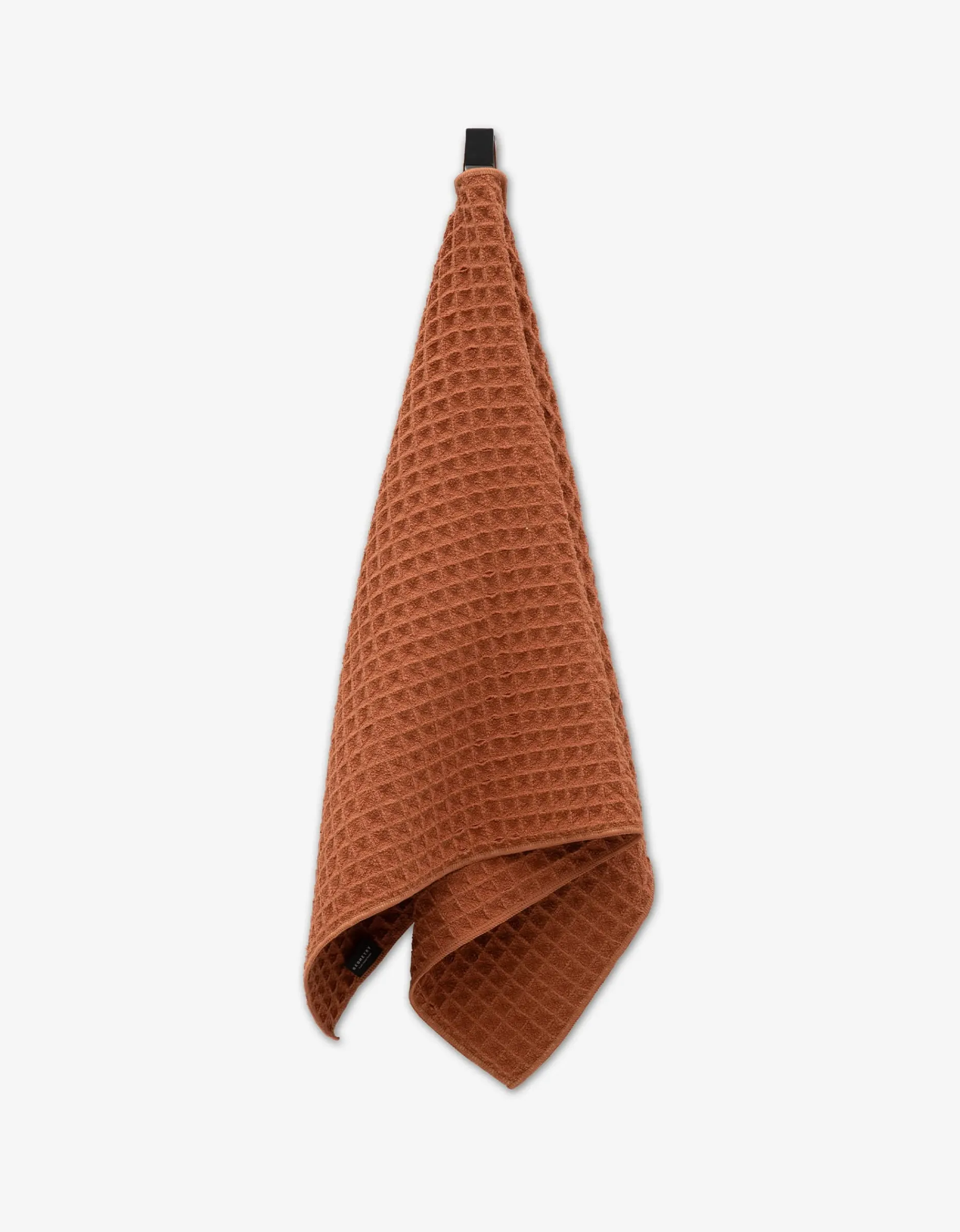 GEOMETRY Clay Waffle Hand Towel