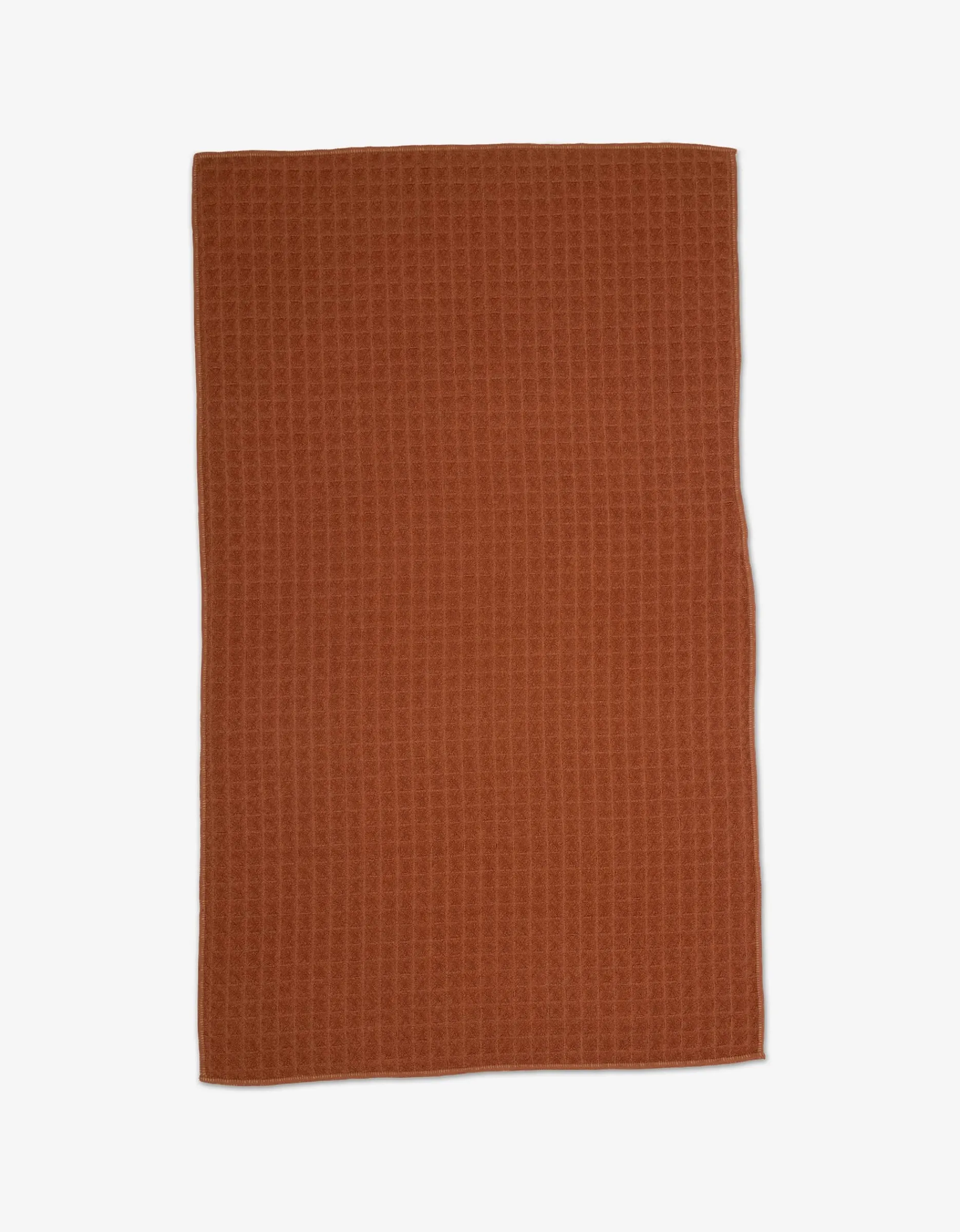 GEOMETRY Clay Waffle Hand Towel