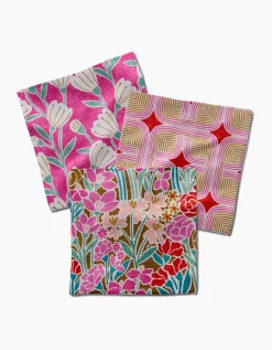 GEOMETRY Clemmie Donna and Janae Dishcloth Set