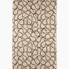 GEOMETRY Coffee Swirl Tea Towel