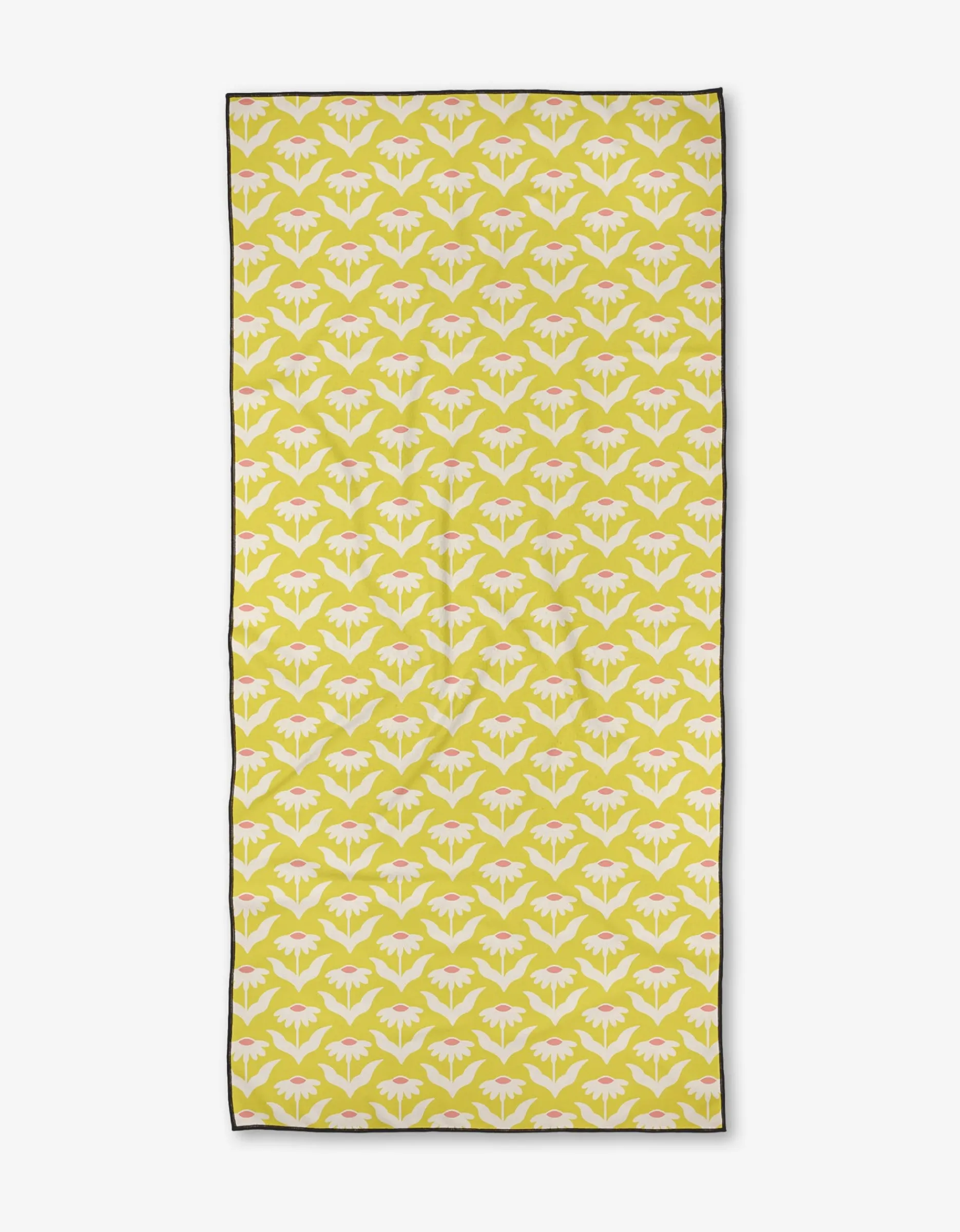 GEOMETRY Coneflower Beach Towel