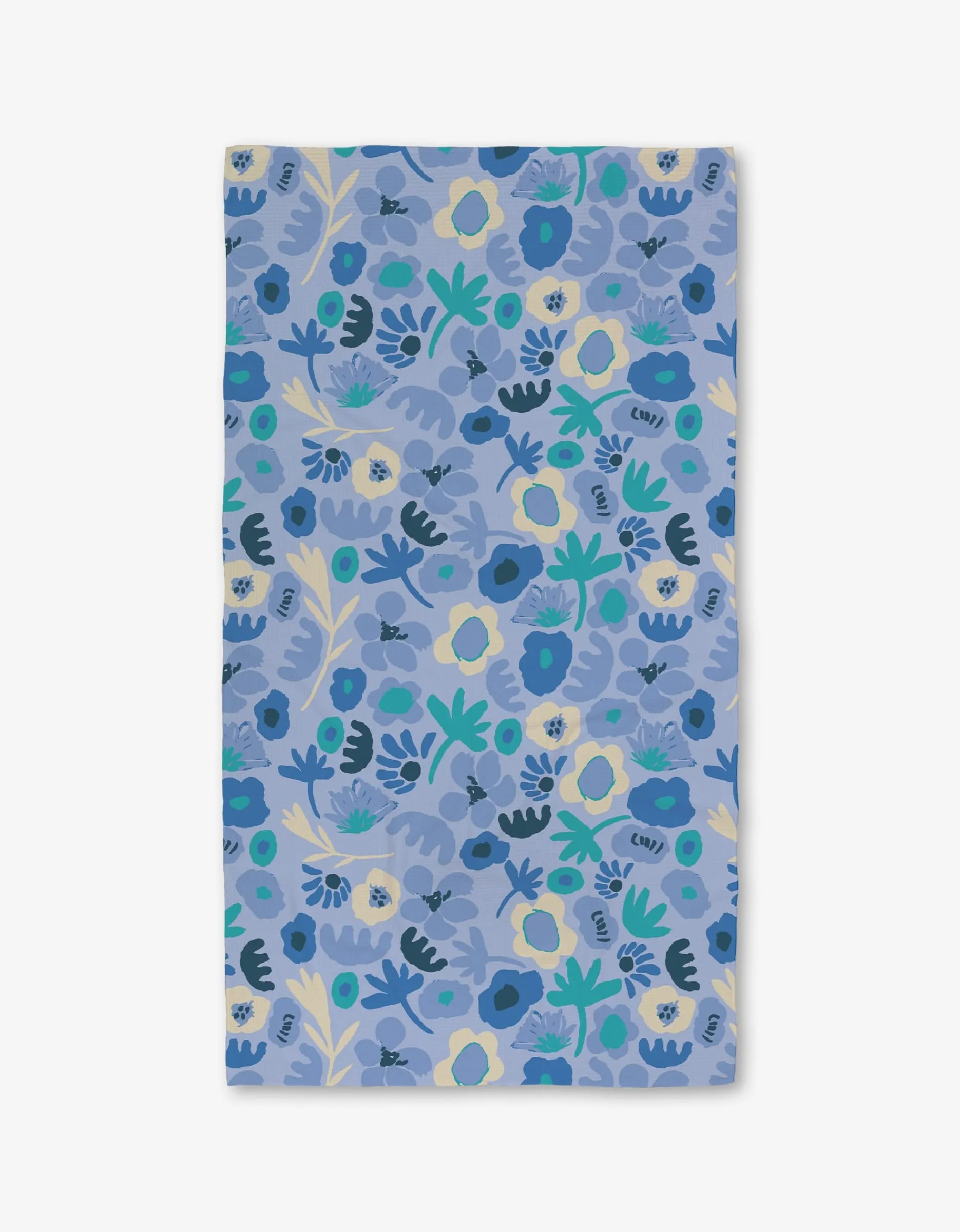 GEOMETRY Cool Blooms Luxe Bath Towel