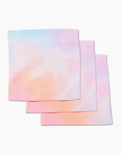GEOMETRY Cotton Candy Skies Luxe Washcloth Set