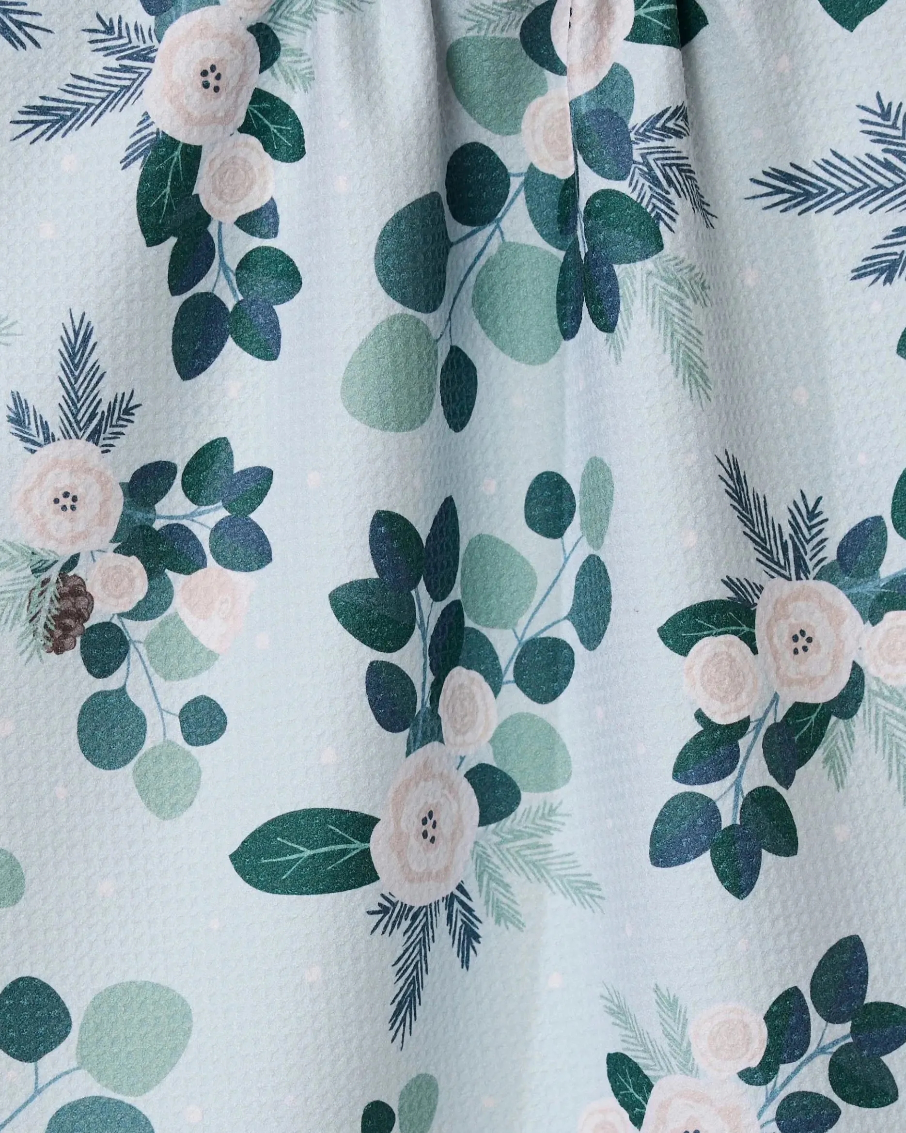 GEOMETRY Country Winter Tea Towel