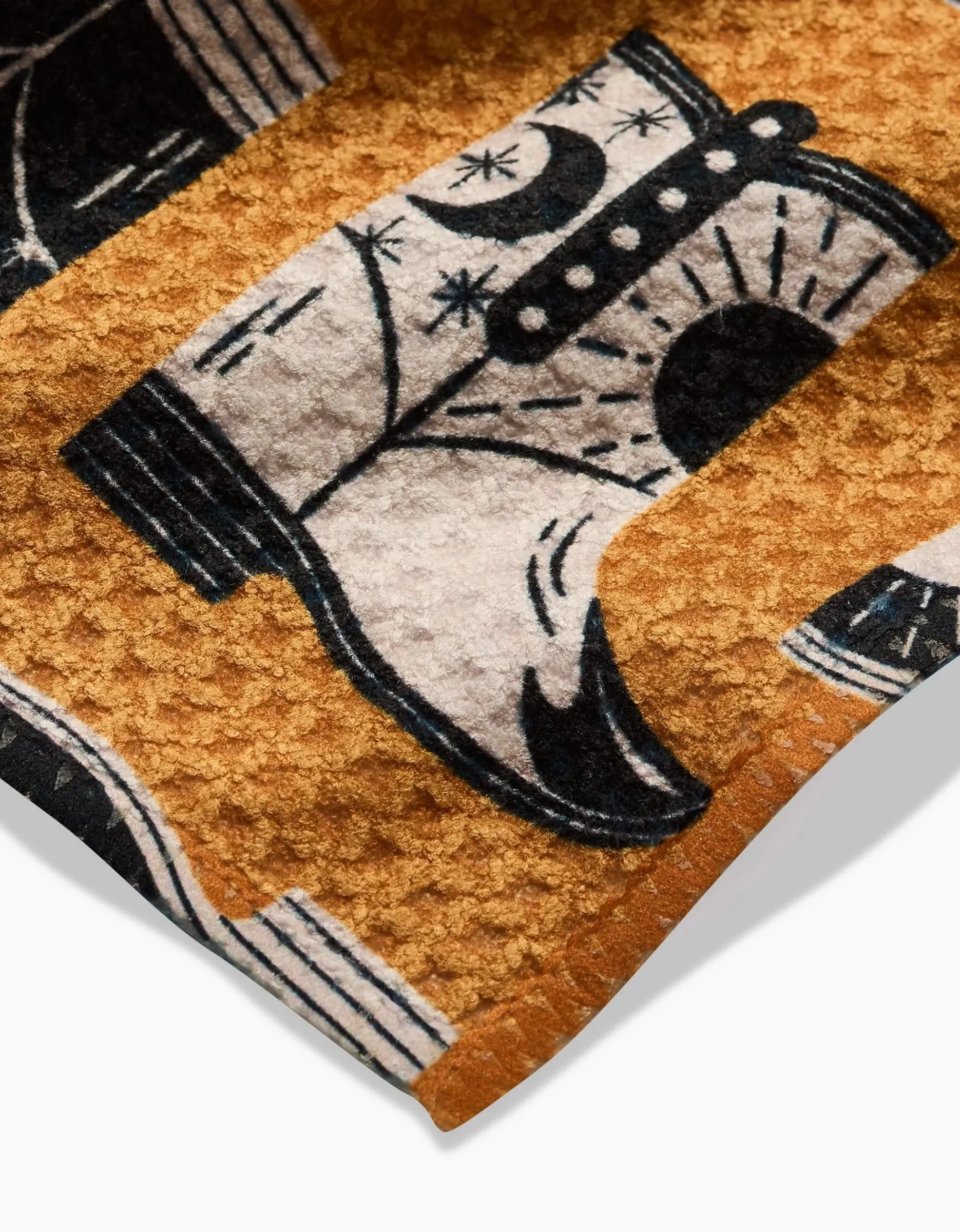 GEOMETRY Cowboy Boots Dishcloth Set