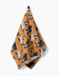 GEOMETRY Cowboy Boots Tea Towel
