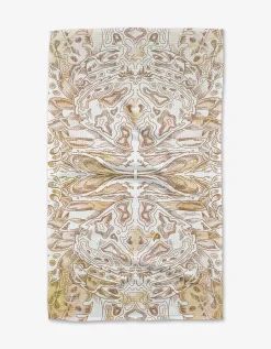 GEOMETRY Crab Tea Towel