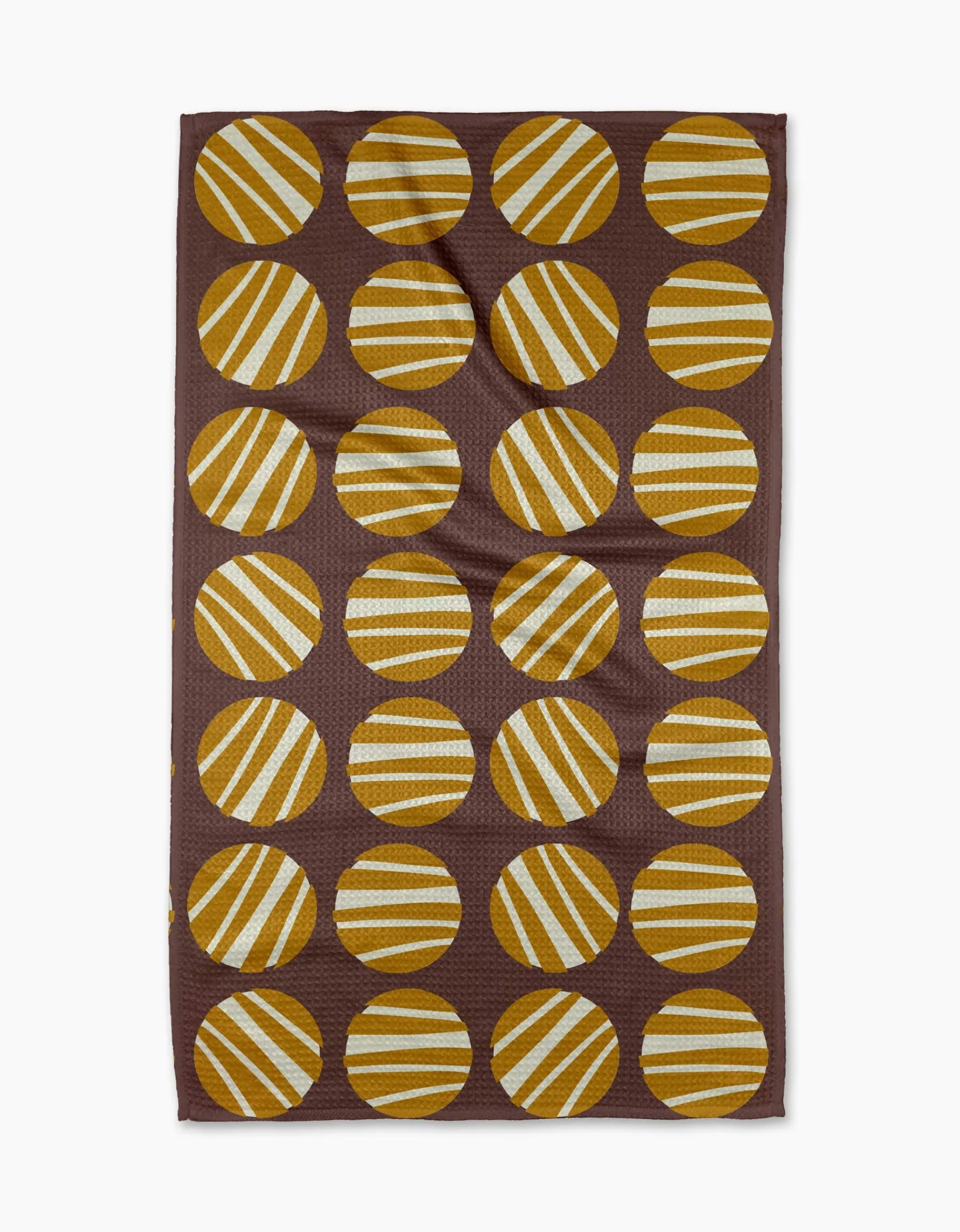 GEOMETRY Crazy Circles Tea Towel