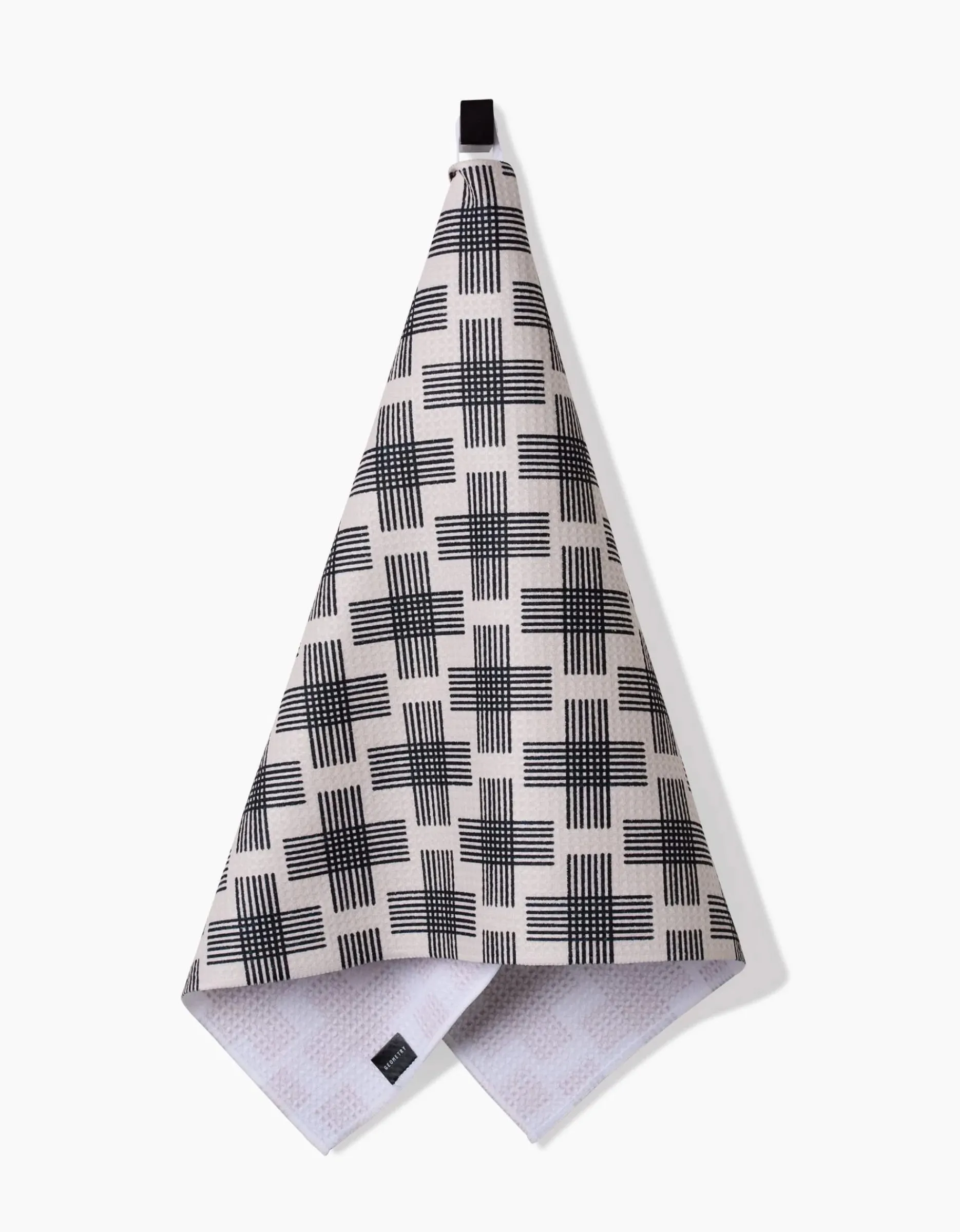 GEOMETRY Cross Hatch Luxe Hand Towel