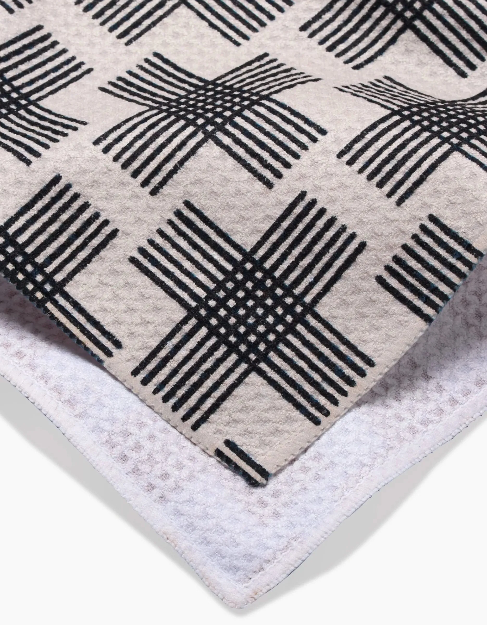 GEOMETRY Cross Hatch Tea Towel