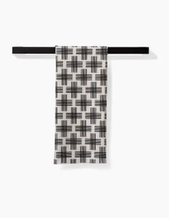 GEOMETRY Cross Hatch Tea Towel