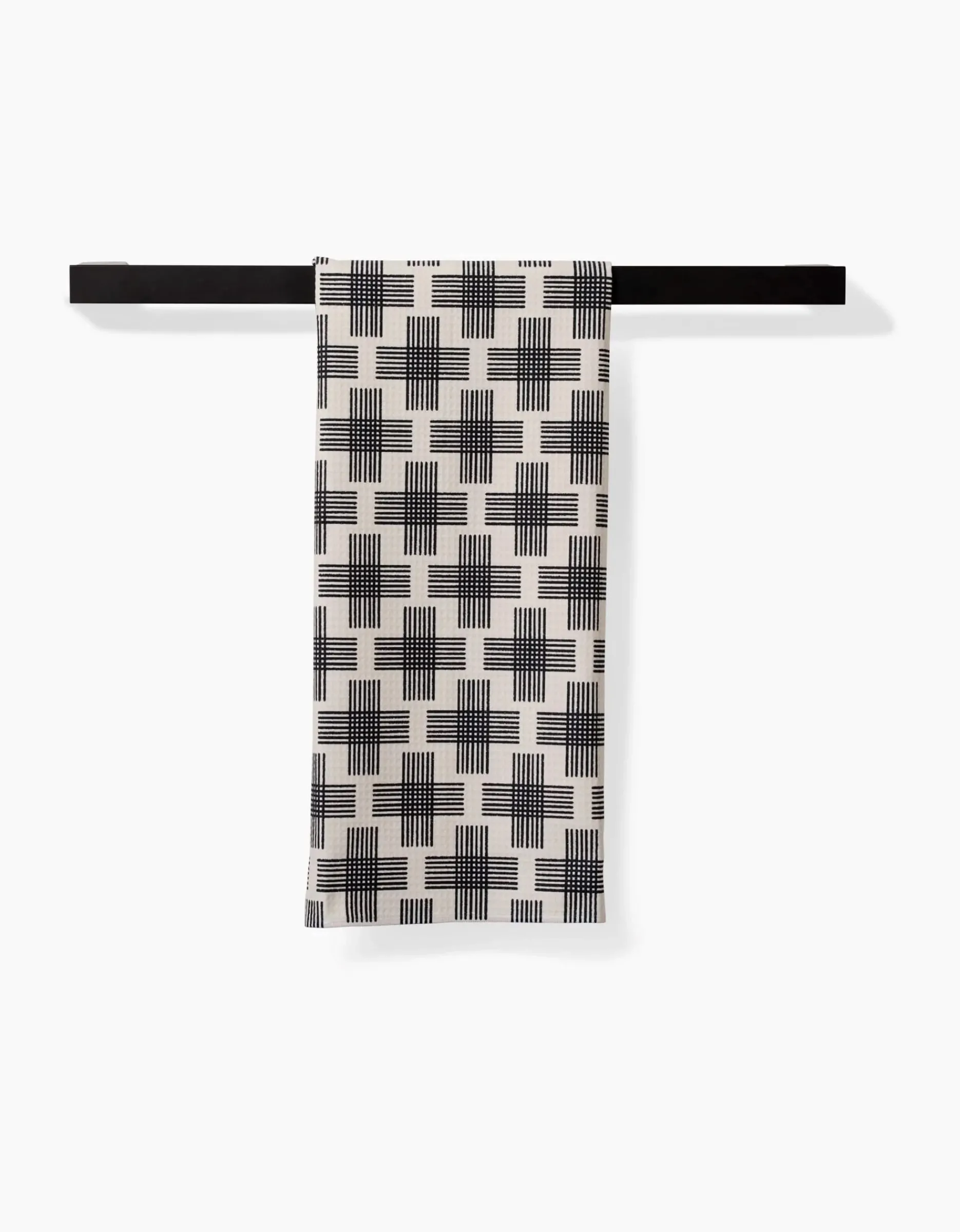 GEOMETRY Cross Hatch Tea Towel