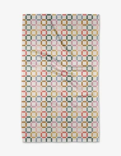 GEOMETRY Crossroads Tea Towel