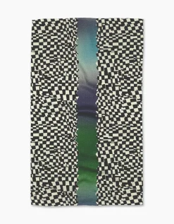 GEOMETRY Current Tea Towel