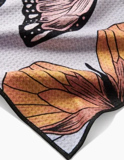 GEOMETRY Cute Butterflies Dog Towel