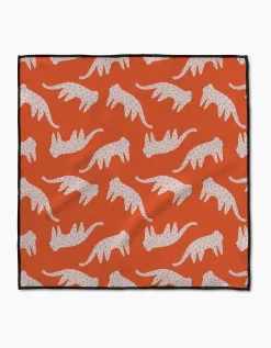 GEOMETRY Cute Cheetah Paw Towel