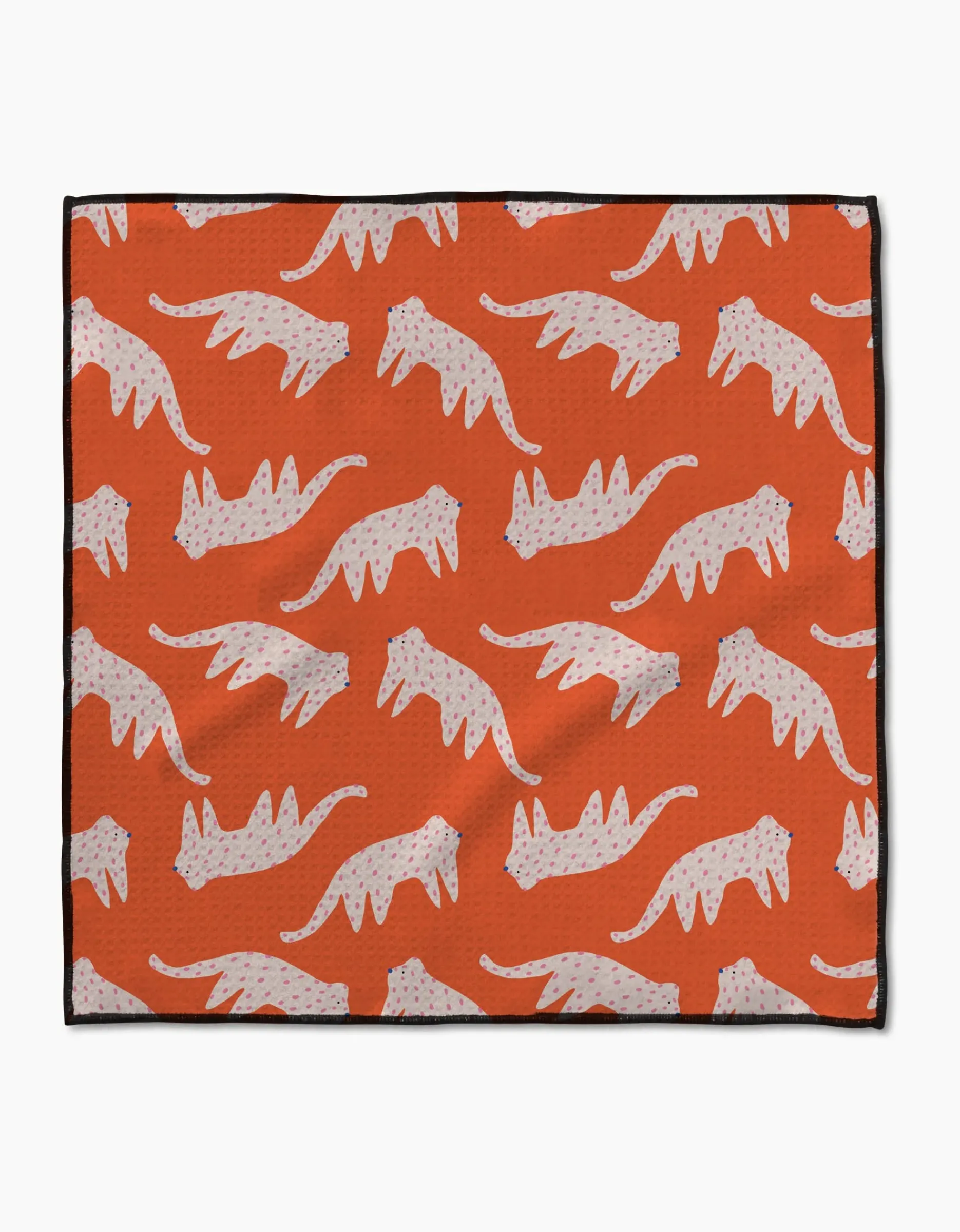 GEOMETRY Cute Cheetah Paw Towel