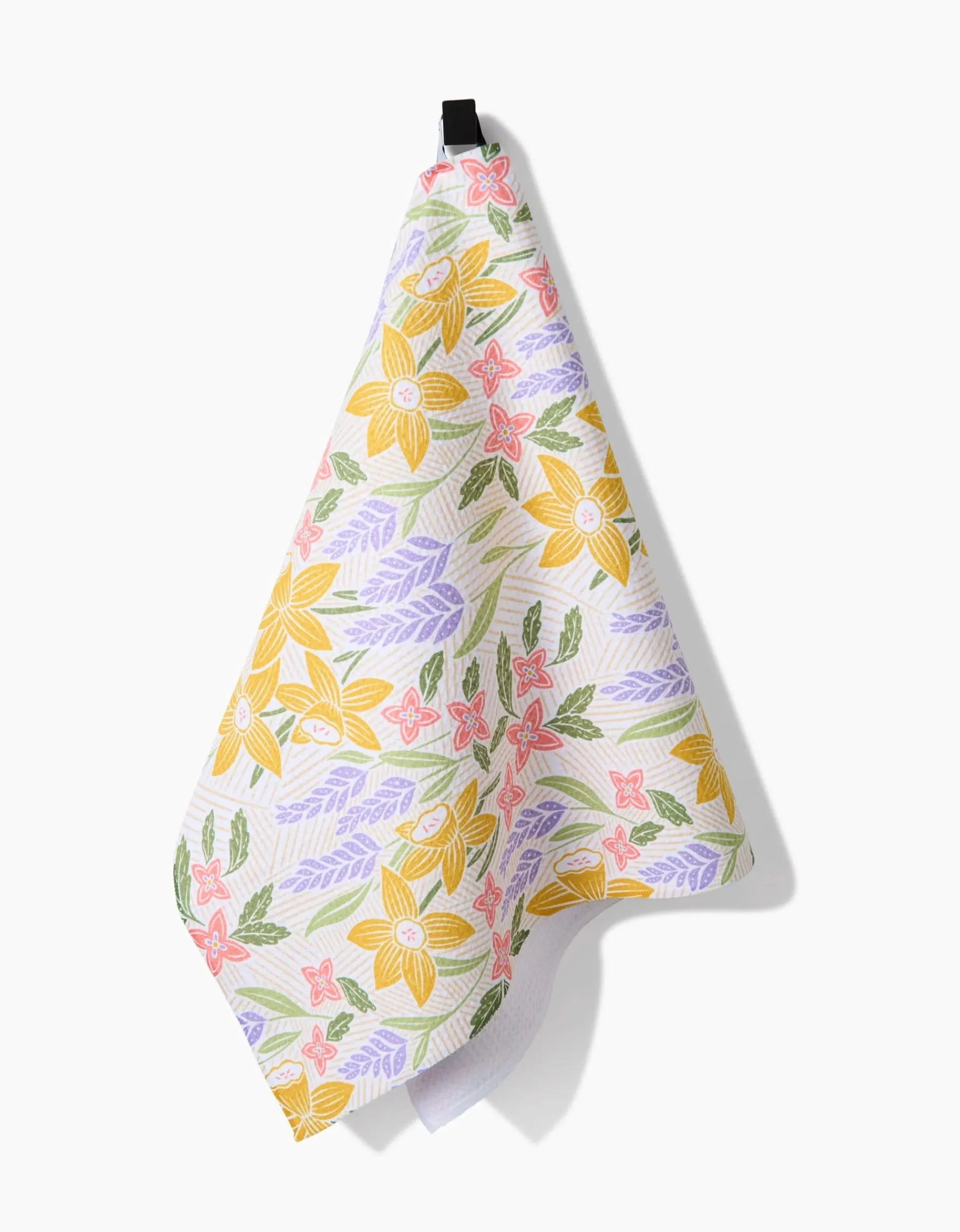 GEOMETRY Daffodil Dreams Tea Towel