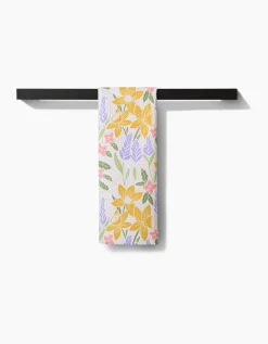 GEOMETRY Daffodil Dreams Tea Towel