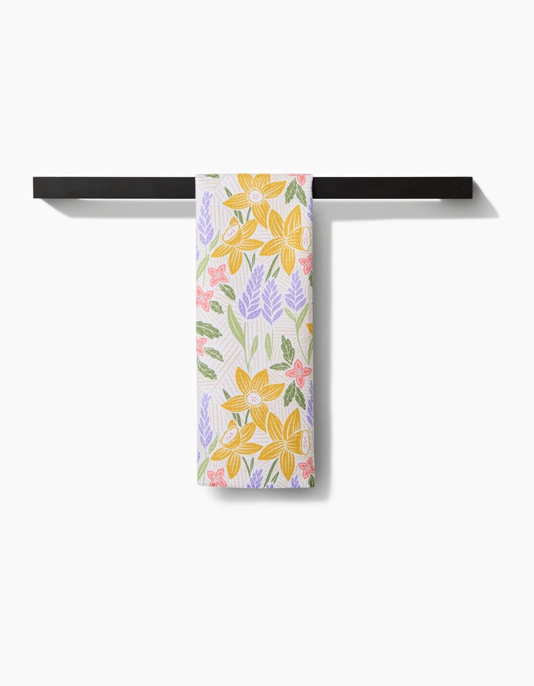 GEOMETRY Daffodil Dreams Tea Towel